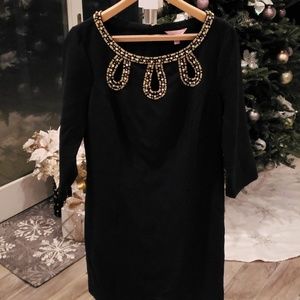 Lilly Pulitzer Navy Blue Bronte Shift Dress